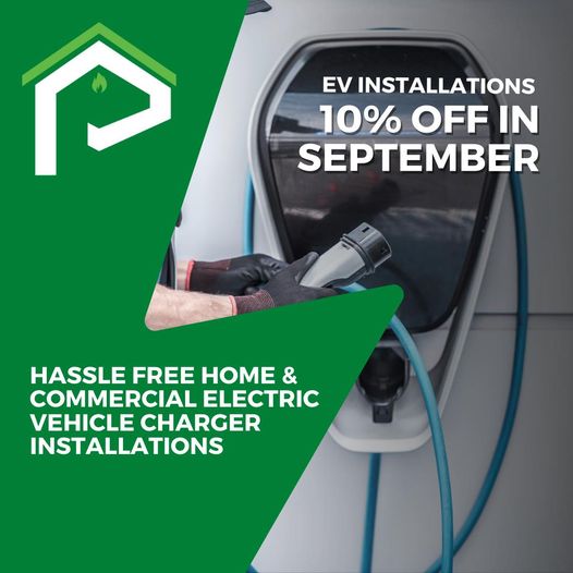 September EV charger installation discount — Precision Green Energy