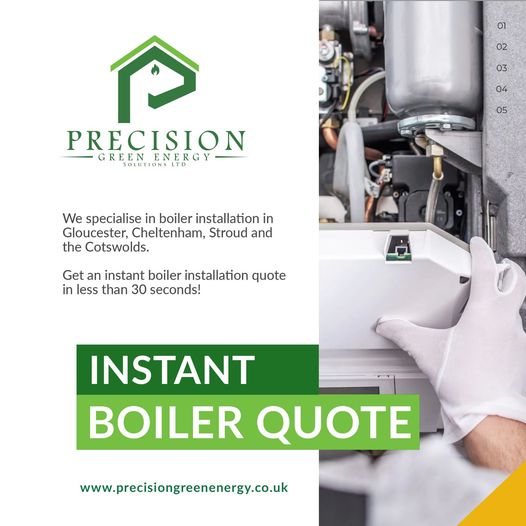 Instant online boiler quote — Precision Green Energy