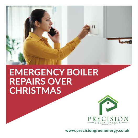 Emergency plumbing and heating help over Christmas — Precision Green Energy