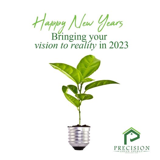 Happy New Year message from Precision Green Energy