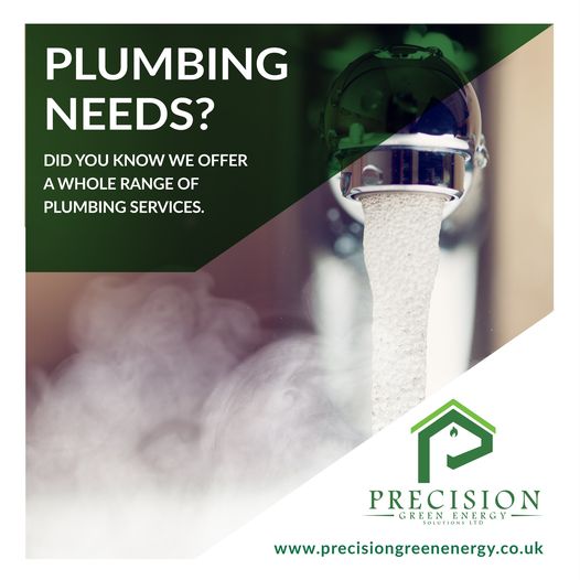 Plumbing services from boilers to bathrooms — Precision Green Energy