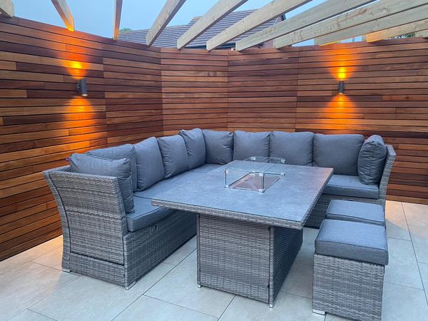 Garden lighting installed for a Cheltenham client by Precision Green Energy